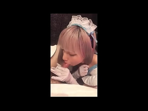 ❤️ Japanski idol [mayuka], kostim francuske sobarice, 1. dio, pušenje i drkanje losionom ️ Domaći porno na bs.appassistance.ru